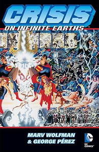 Crisis on Infinite Earths cover