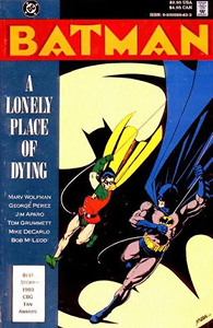 Batman: A Lonely Place of Dying Batman: A Lonely Place of Dying cover