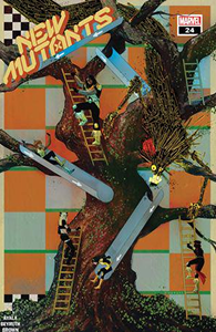Cover of New Mutants #24