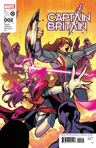 Cover of Betsy Braddock: Captain Britain #2