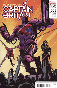 Cover of Betsy Braddock: Captain Britain #3