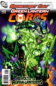 Cover of Green Lantern Corps #49