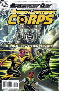 Cover of Green Lantern Corps #54