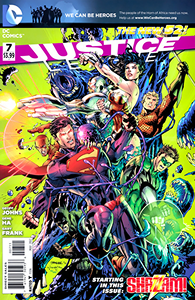 Cover of Justice League #7