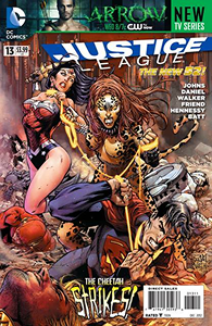 Cover of Justice League #13