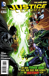 Cover of Justice League #31