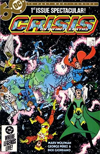 Cover of Crisis on Infinite Earths #1