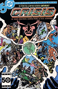 Cover of Crisis on Infinite Earths #3