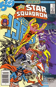 Cover of All-Star Squadron #55