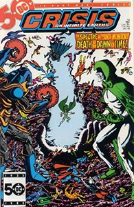 Cover of Crisis on Infinite Earths #10