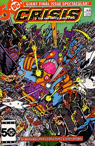 Cover of Crisis on Infinite Earths #12