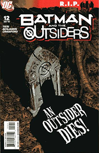 Cover of Batman and the Outsiders #12