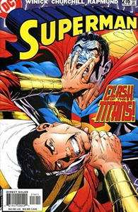 Cover of Superman #216