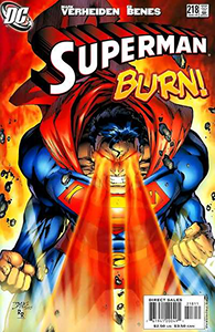 Cover of Superman #218