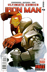 Cover of Ultimate Comics Iron Man #2
