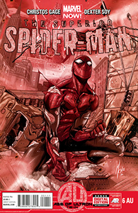 Cover of Superior Spider-Man #6AU