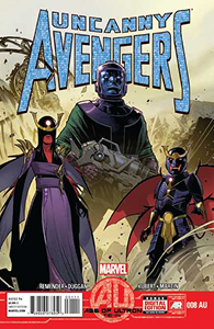 Cover of Uncanny Avengers #8AU