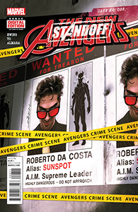 Cover of New Avengers #8