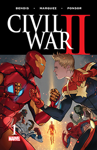 Cover of Civil War II #1
