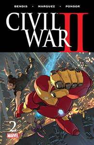 Cover of Civil War II #2